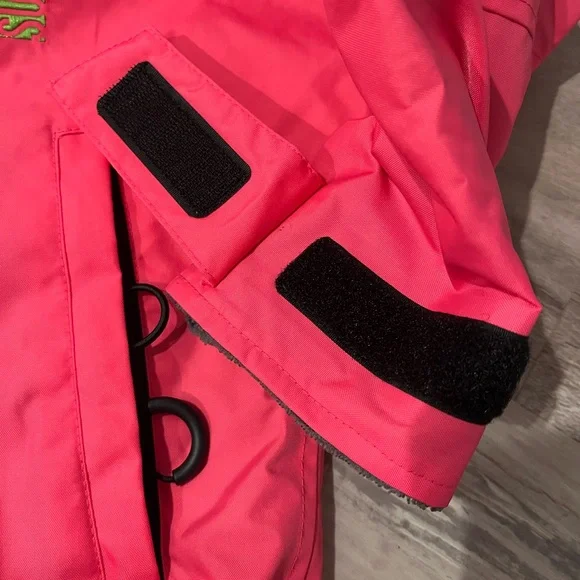 Kids Pink Swim parka